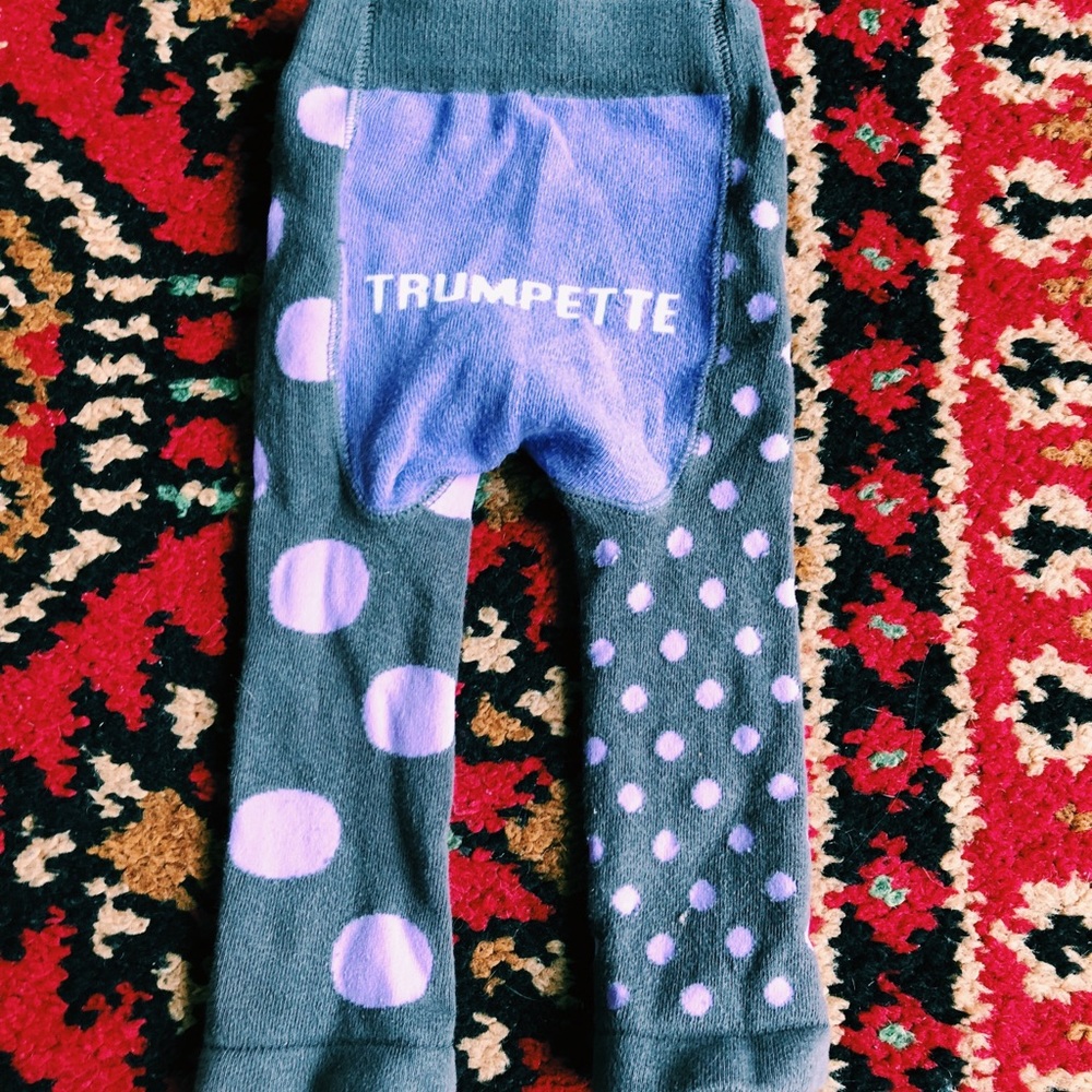Trumpette baby girls leggings 6-12 months